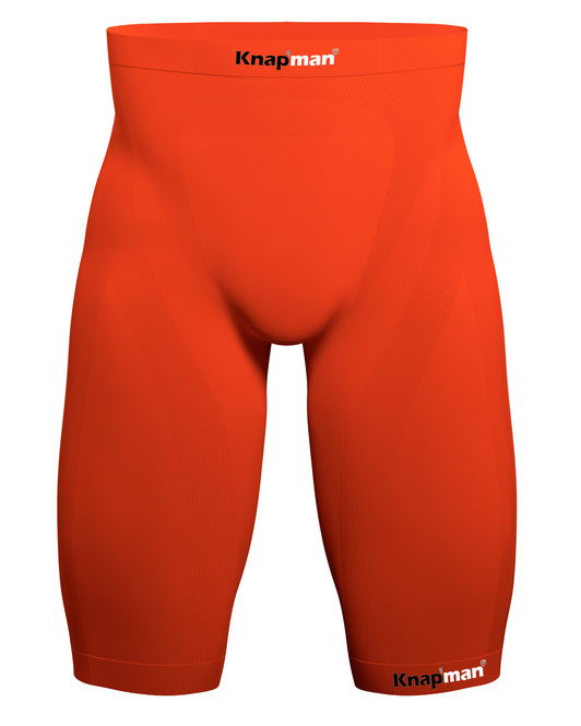 Knapman Men's Sleeveless Compression Shirt BREEZE orange