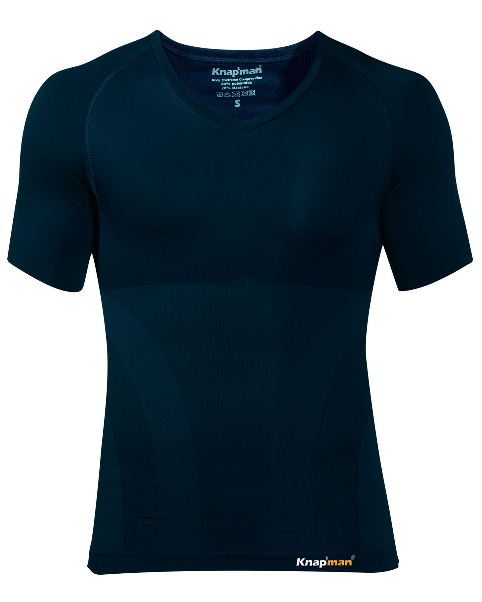 Knap'man Shop  Knap'man Compression Shirt V-Neck Navy Blue