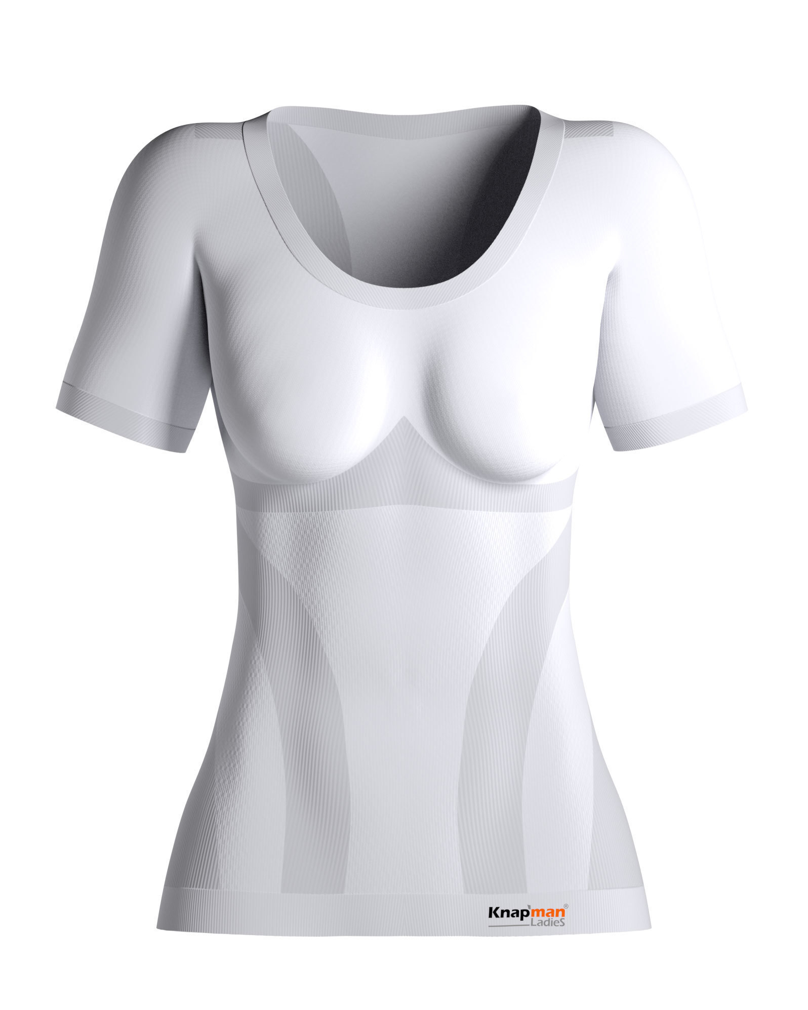 Knap'man Shop  Women's Zoned Compression Roundneck Shirt Invisible